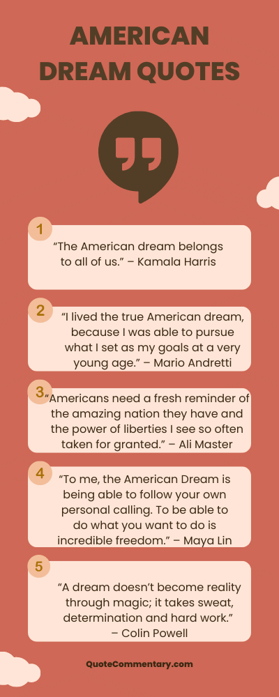 American Dream Quotes + Their Meanings/Explanations