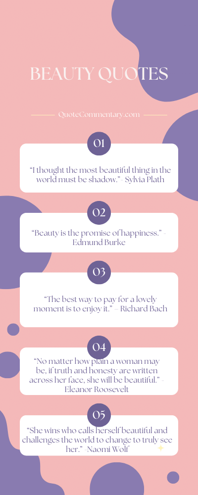 Beauty Quotes + Their Meanings/Explanations