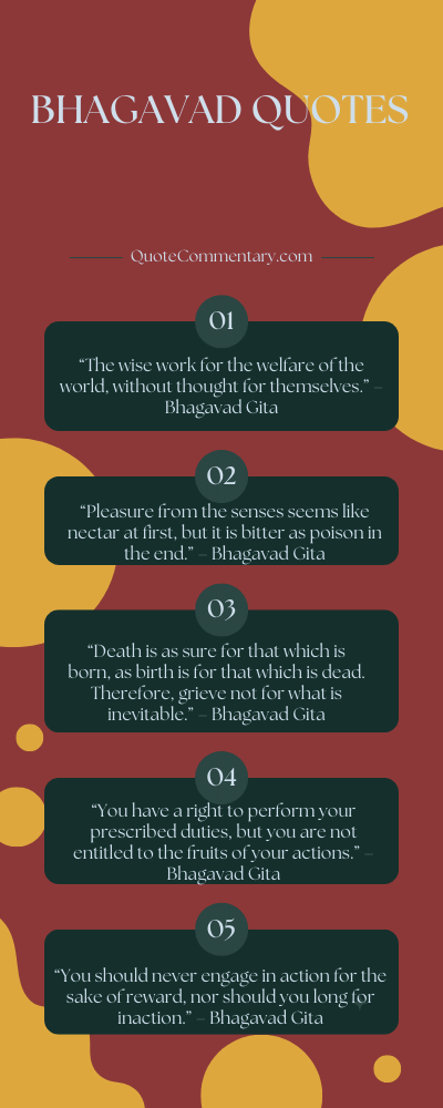 Bhagavad Gita Quotes + Their Meanings & Explanations
