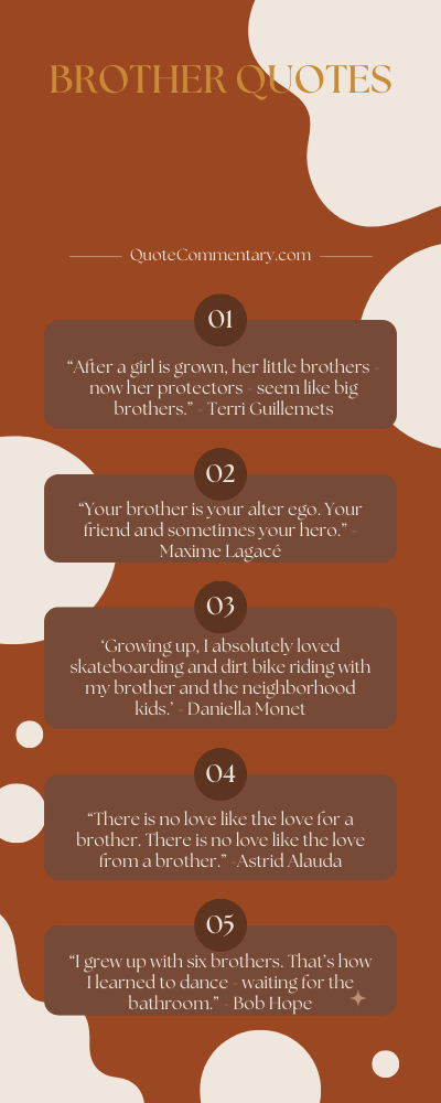 Brother Quotes + Their Meanings/Explanations