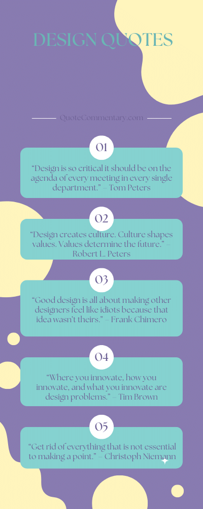 Design Quotes + Their Meanings/Explanations