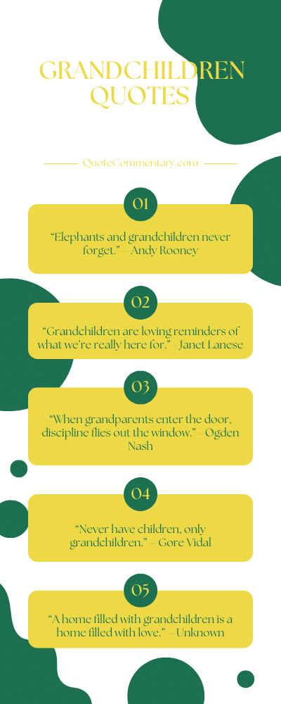Grandchildren Quotes + Their Meanings/Explanations