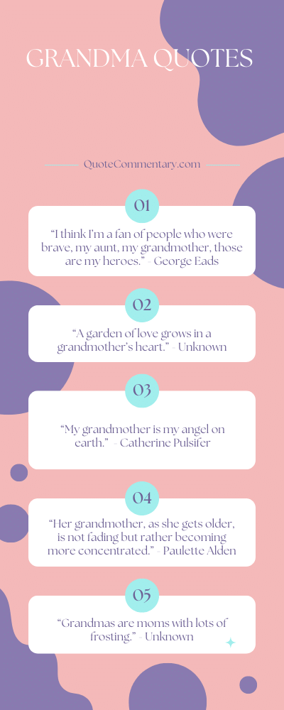 Grandma Quotes + Their Meanings/Explanations