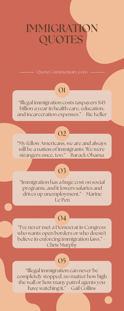 Immigration Quotes + Their Meanings/Explanations