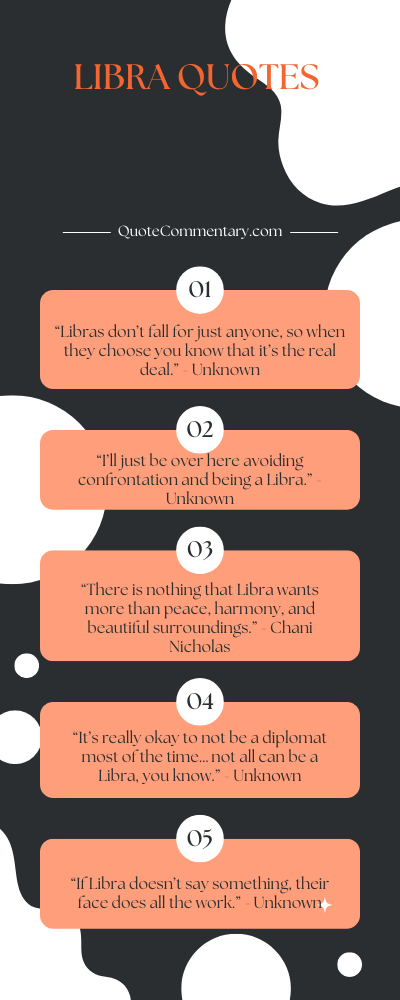 Libra Quotes + Their Meanings/Explanations
