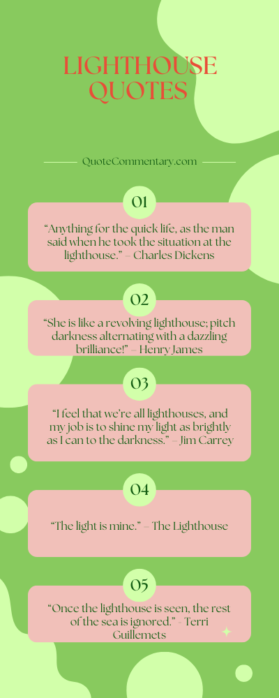 Lighthouse Quotes + Their Meanings/Explanations