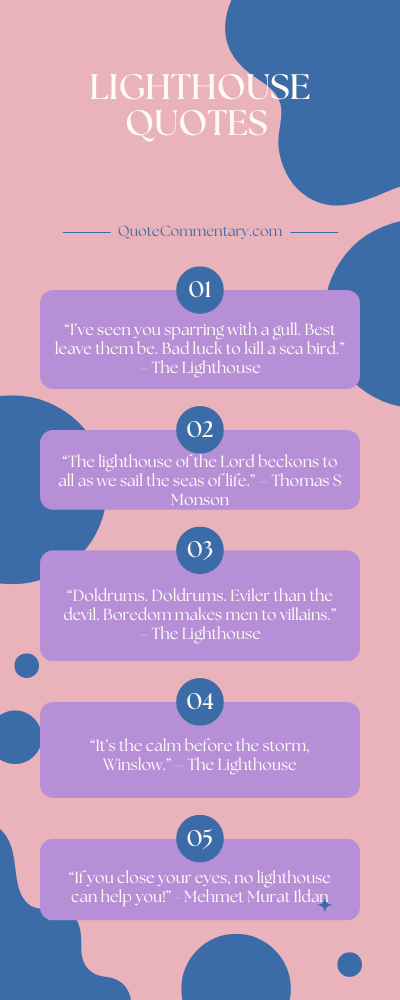 Lighthouse Quotes + Their Meanings/Explanations