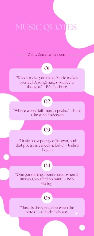 Music Quotes + Their Meanings/Explanations