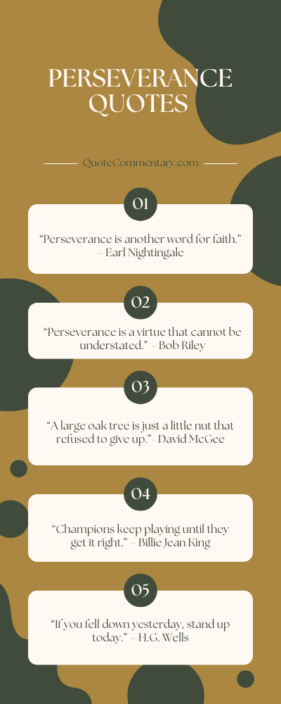 Perseverance Quotes 2 + Their Meanings/Explanations