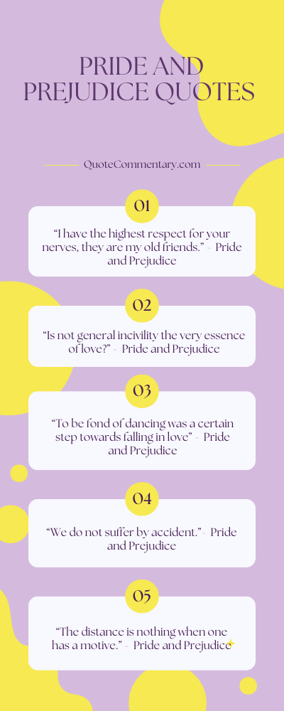 Pride And Prejudice Quotes + Their Meanings/Explanations