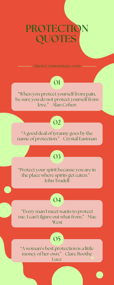 Protection Quotes + Their Meanings/Explanations