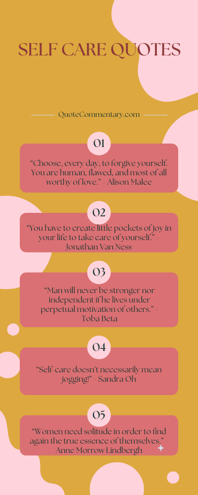 Self Care Quotes + Their Meanings/Explanations