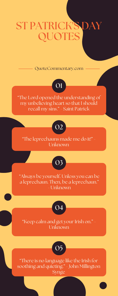 St Patricks Day Quotes + Their Meanings/Explanations