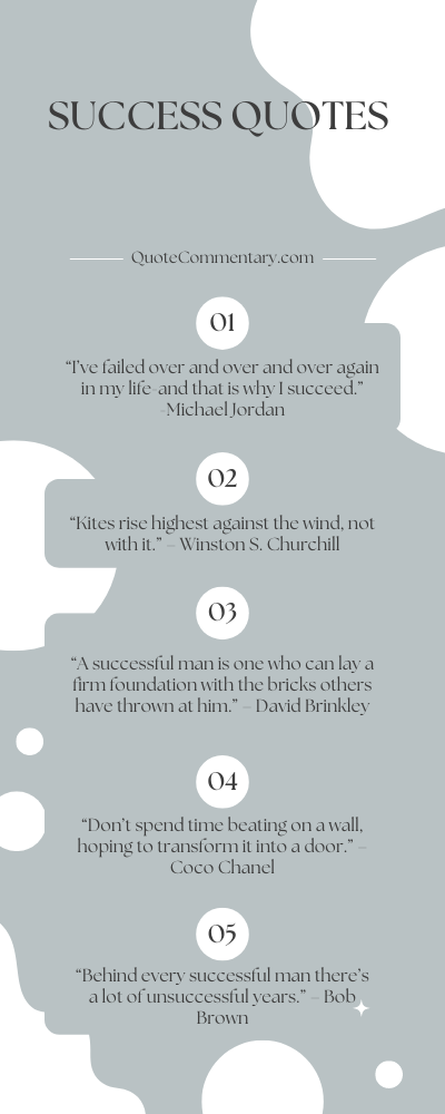 Success Quotes 2 + Their Meanings/Explanations